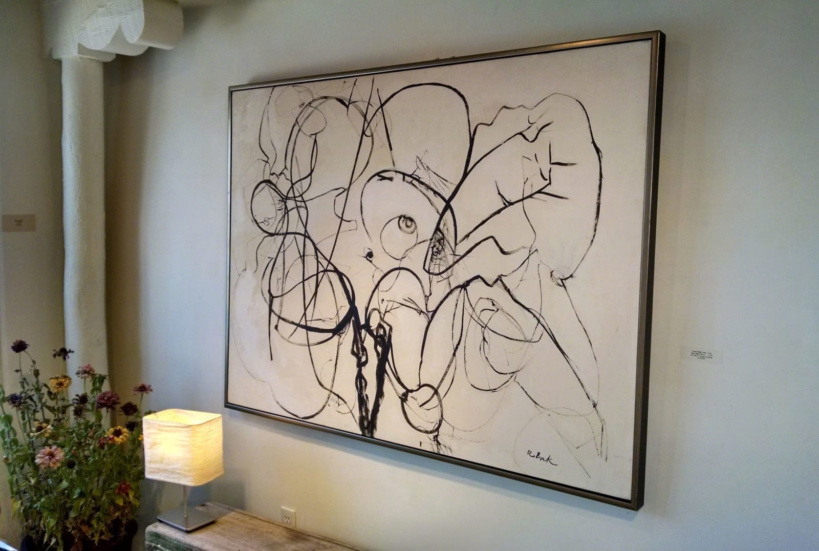 painting by Louis Ribak