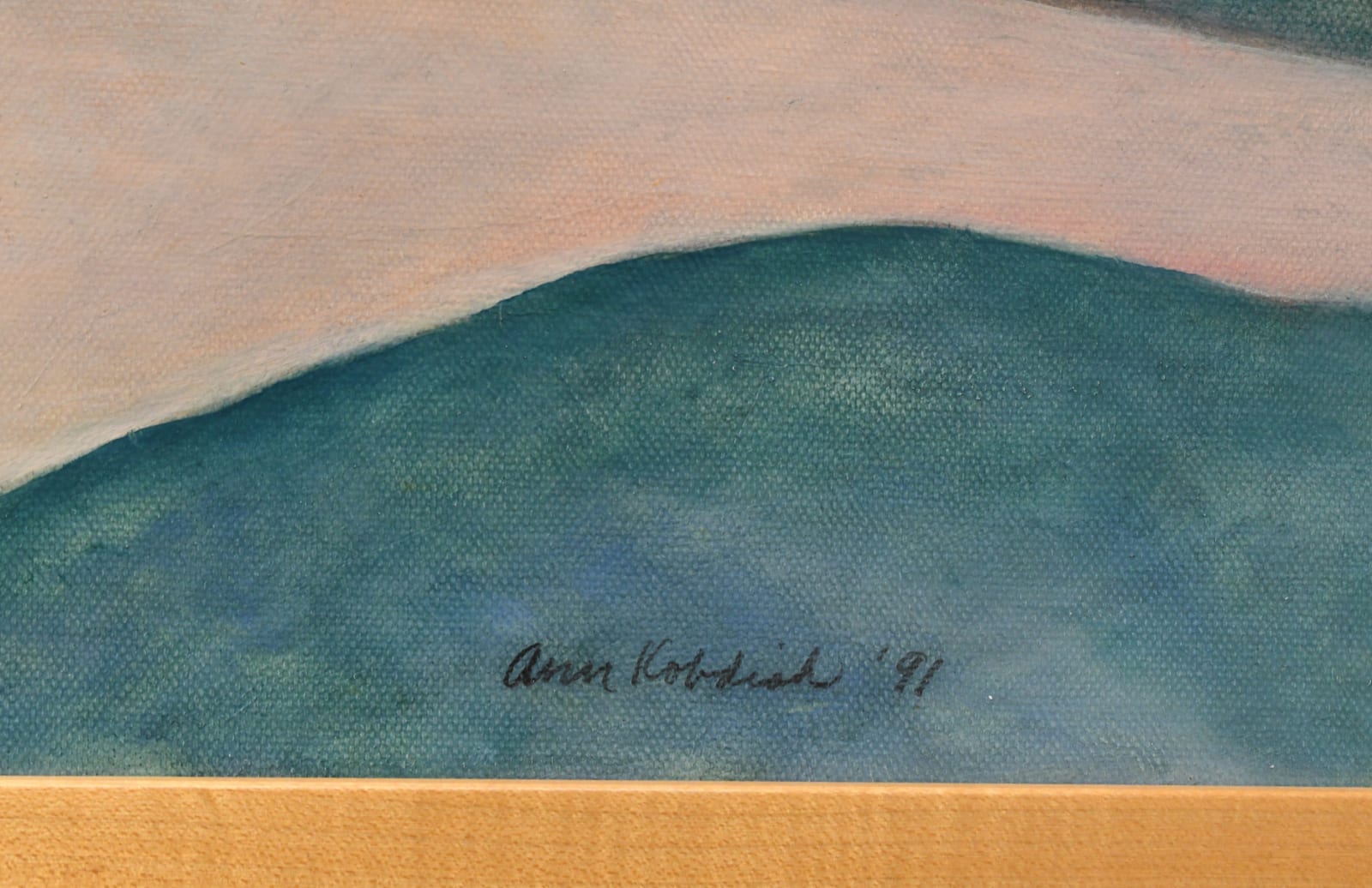 Ann Kobdish, Rio Grande River Series #11, 1991