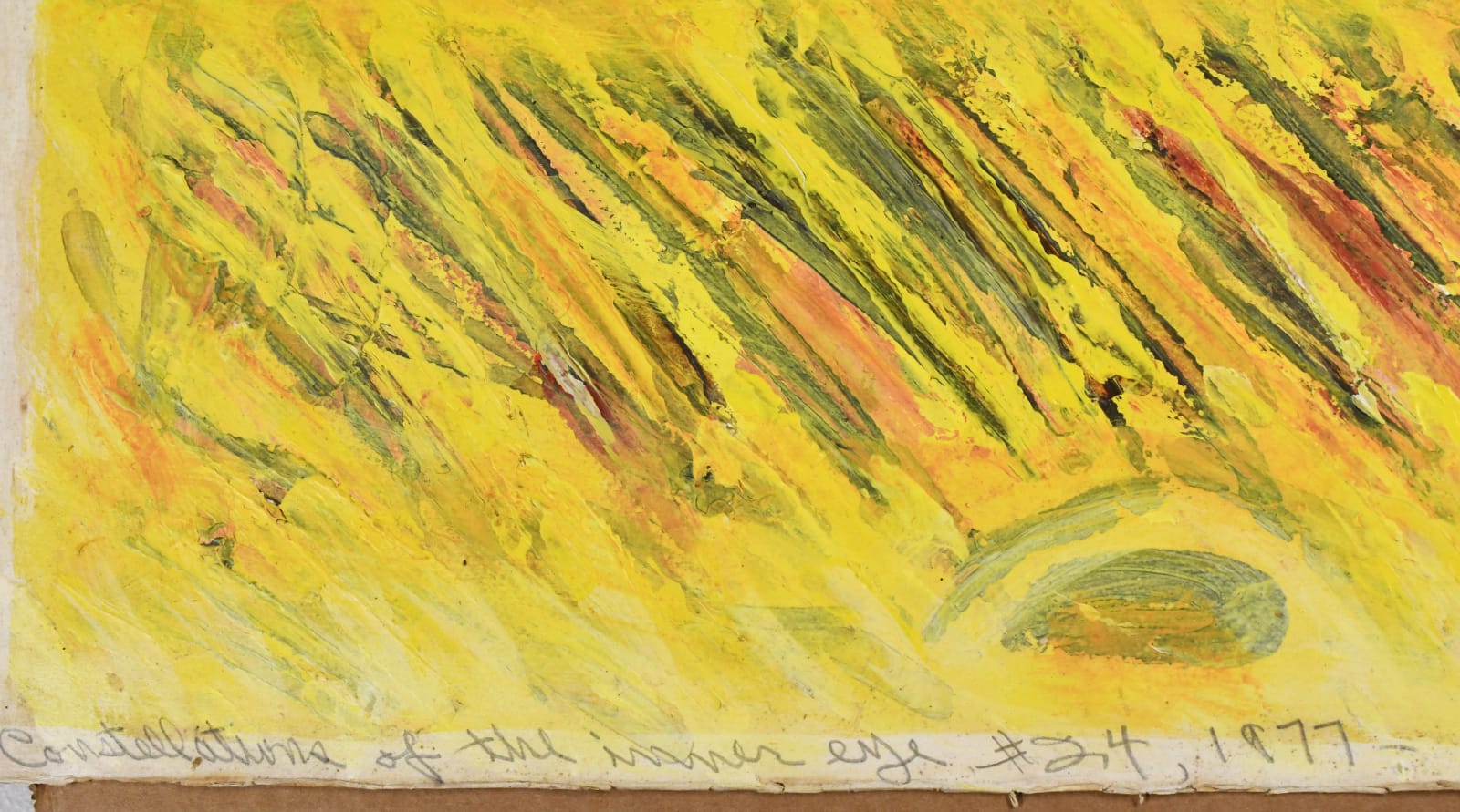 abstract painting by Lawrence Calcagno
