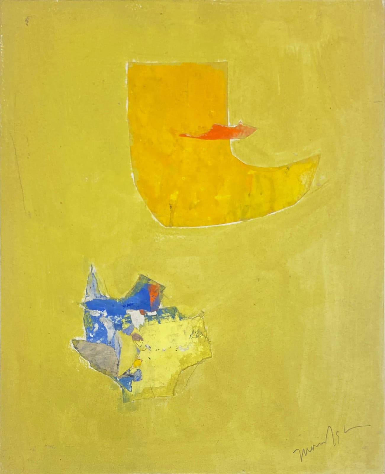 Beatrice Mandelman, Space Series #81 (60-SP 3-18), c.1954