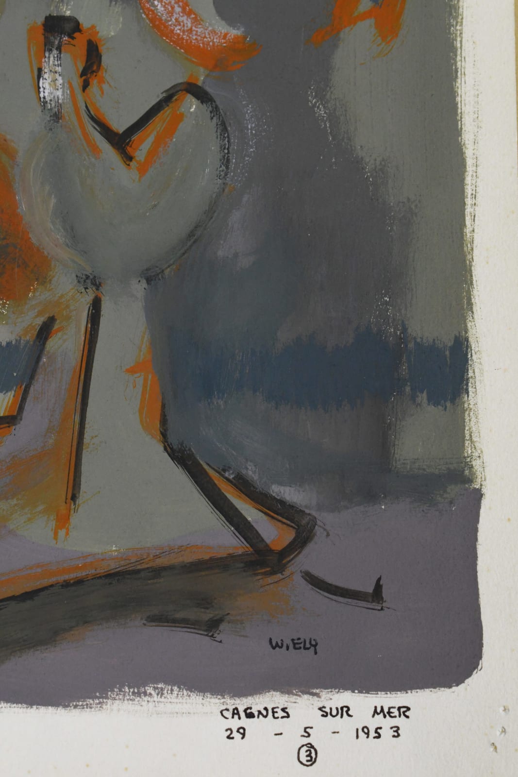 painting by Wolcott Ely