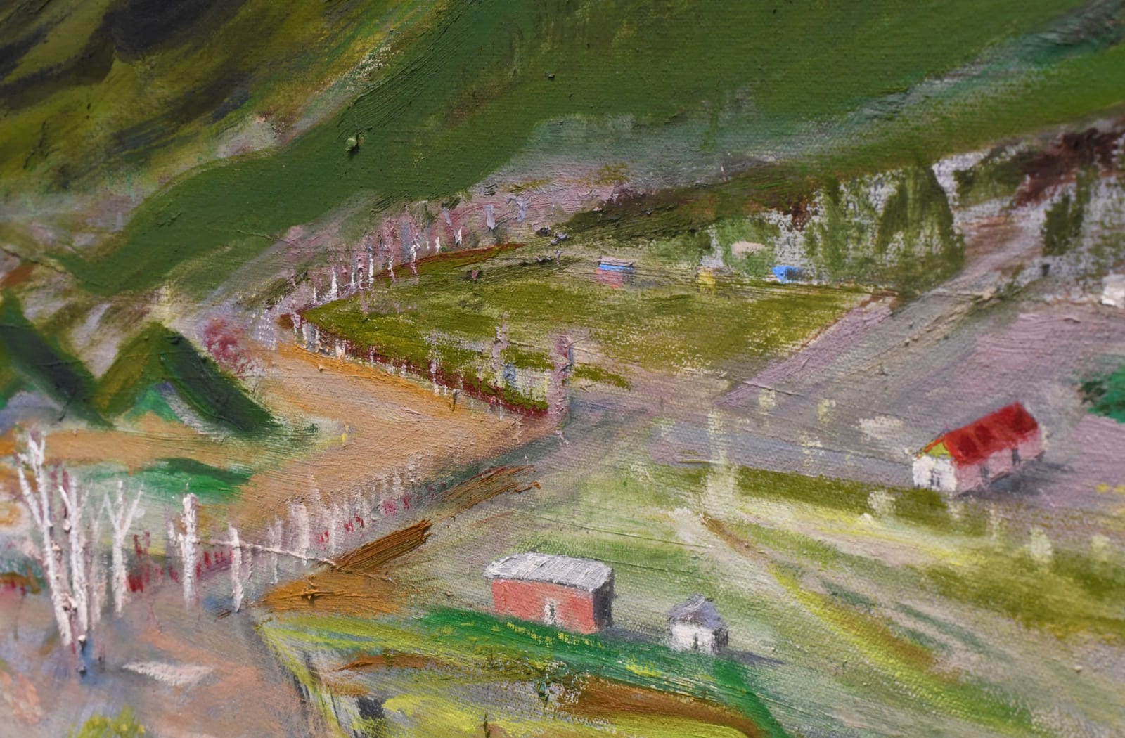 Eric Andrews, Early Spring, Mountain Village, 2025