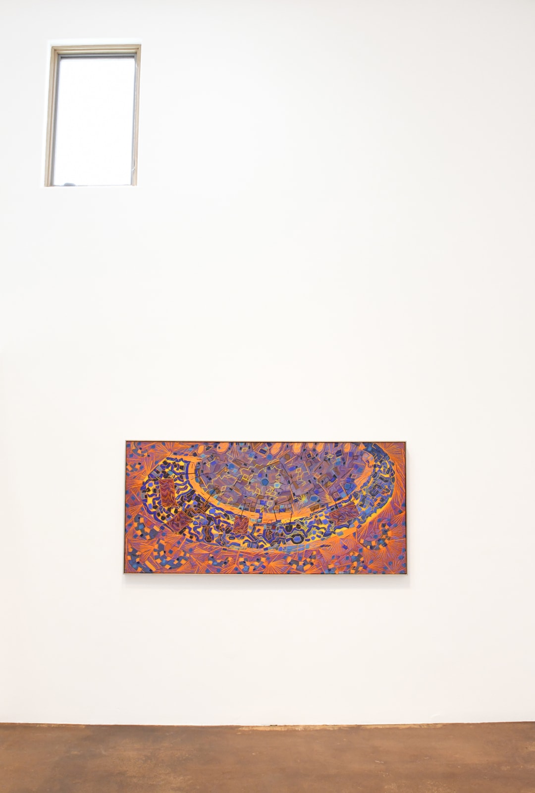 abstract oil painting by Lee Mullican