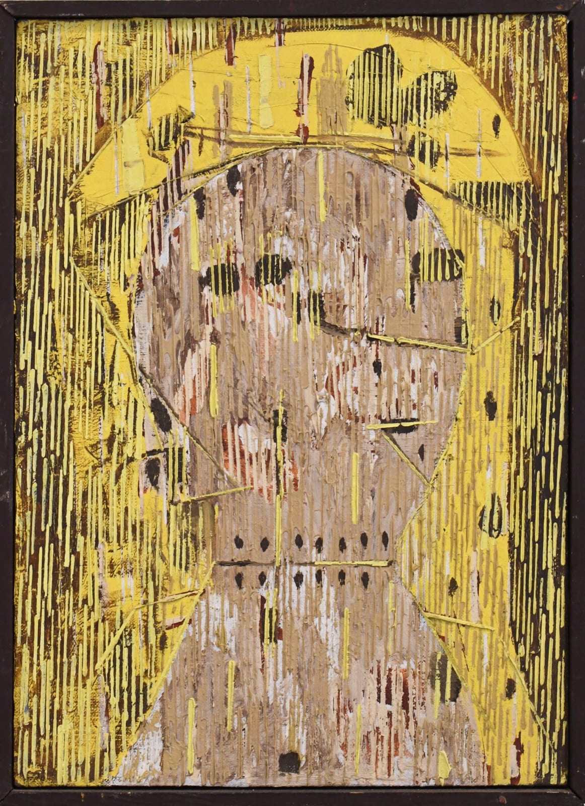 abstract oil painting by Lee Mullican