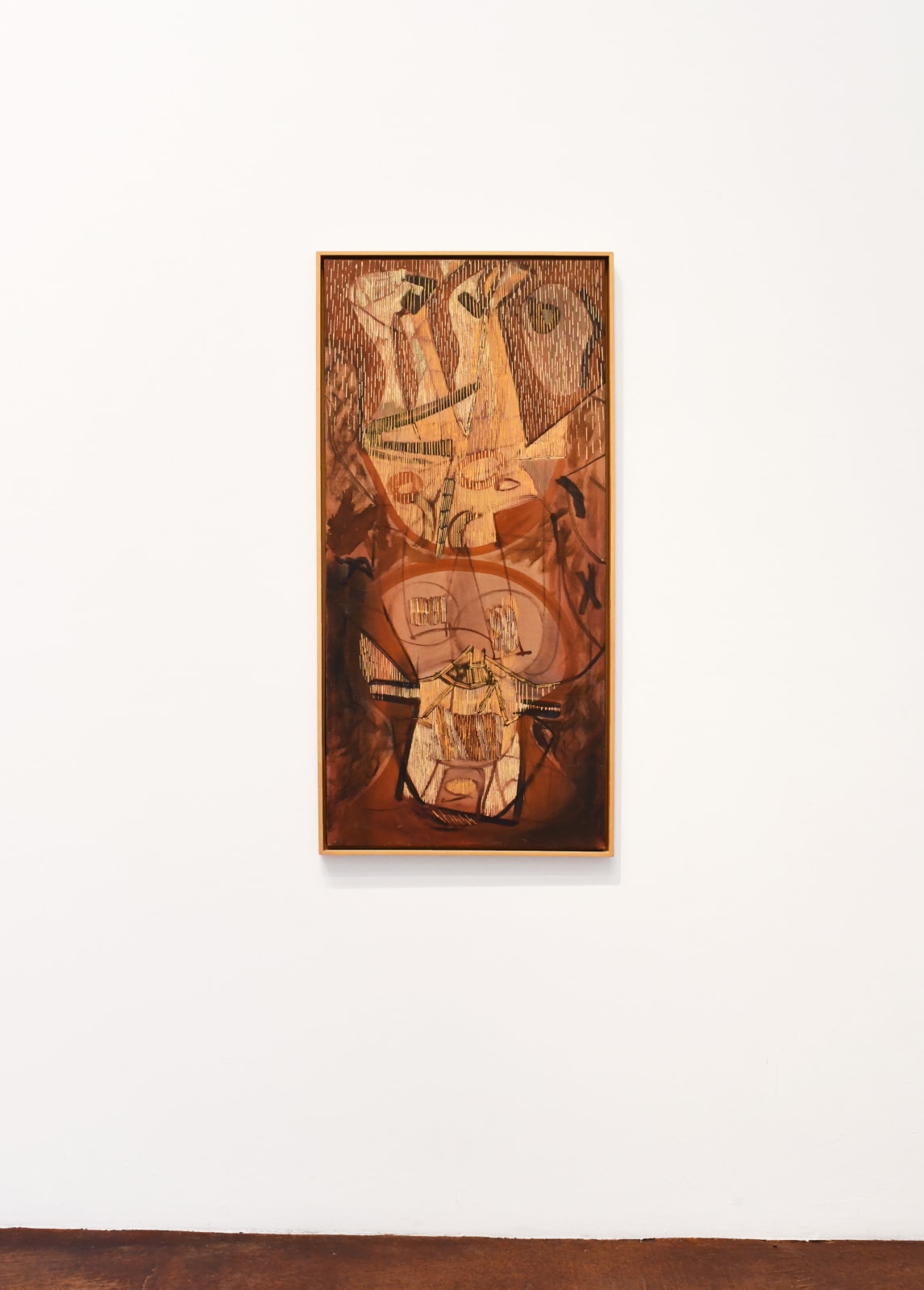 abstract oil painting by Lee Mullican