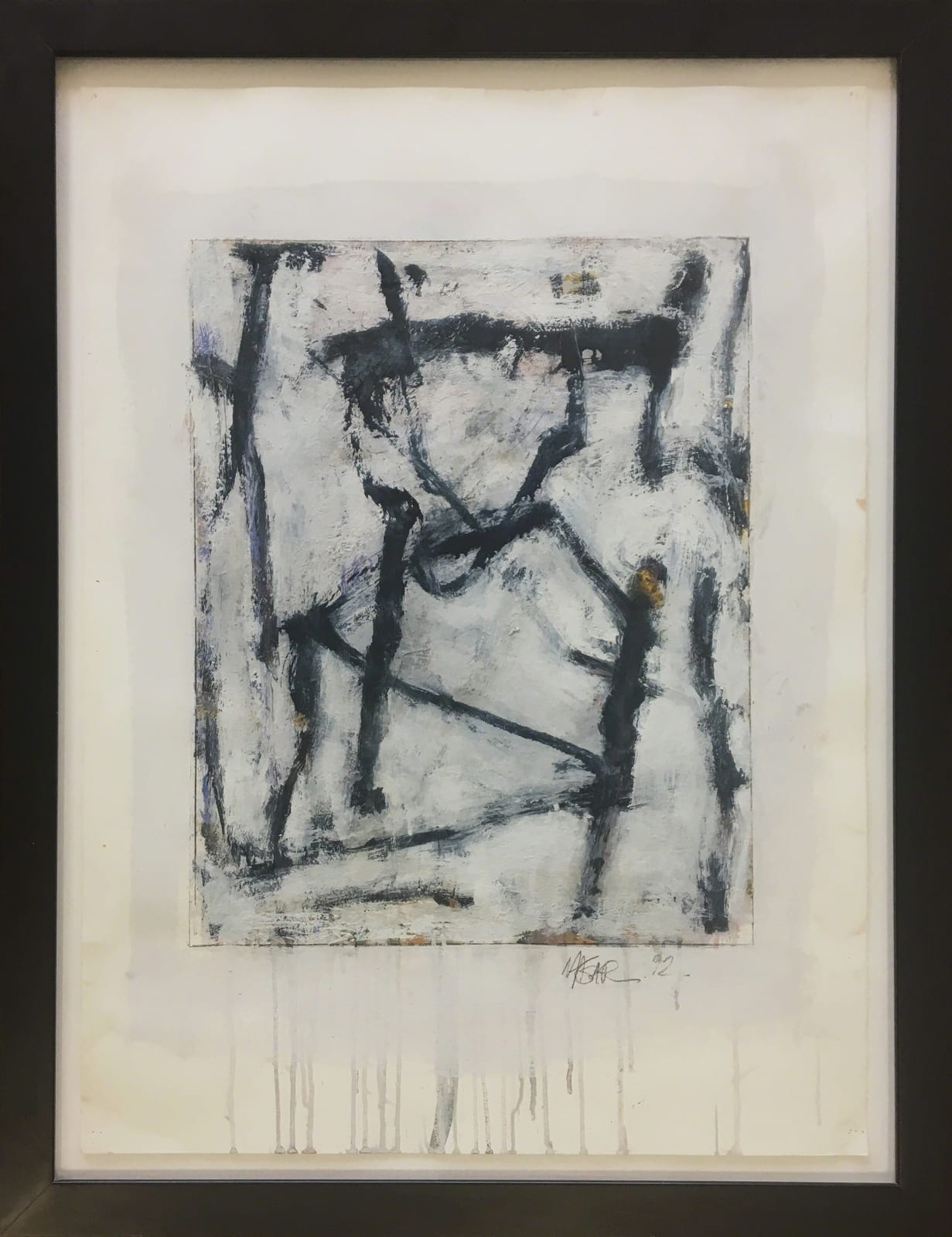 Tony Magar, untitled Black - White, 1992