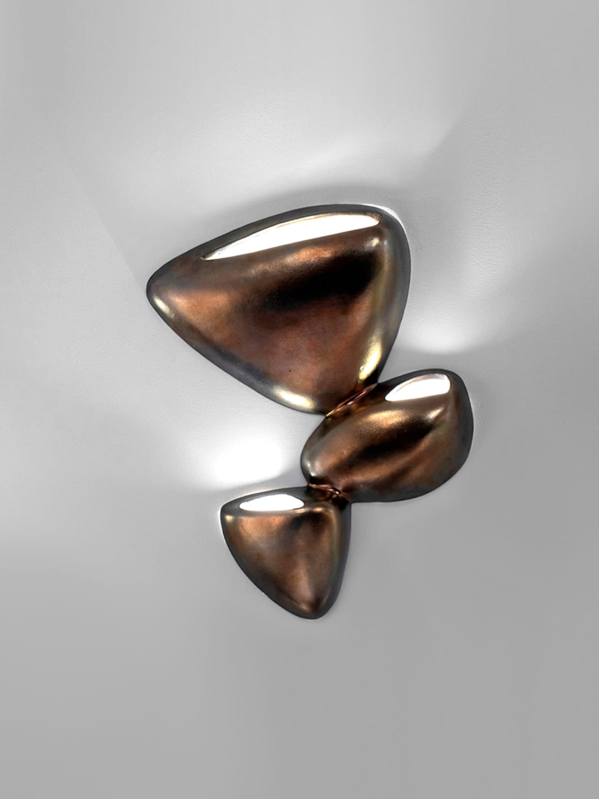 François Salem, Pair of Galets Sconces, 2019