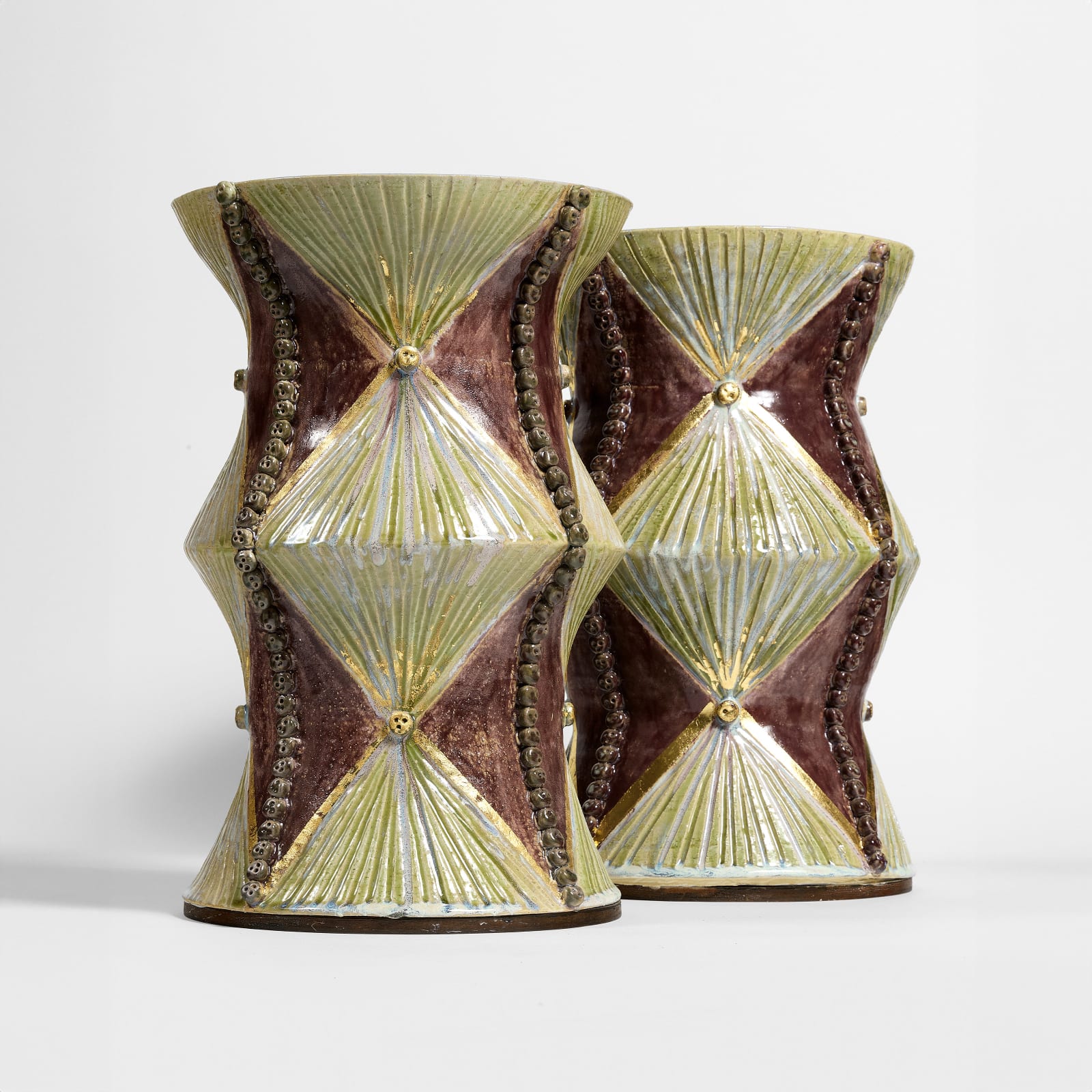 Géraldine Cornette de Saint Cyr, Pair of Auratus Stools, 2025