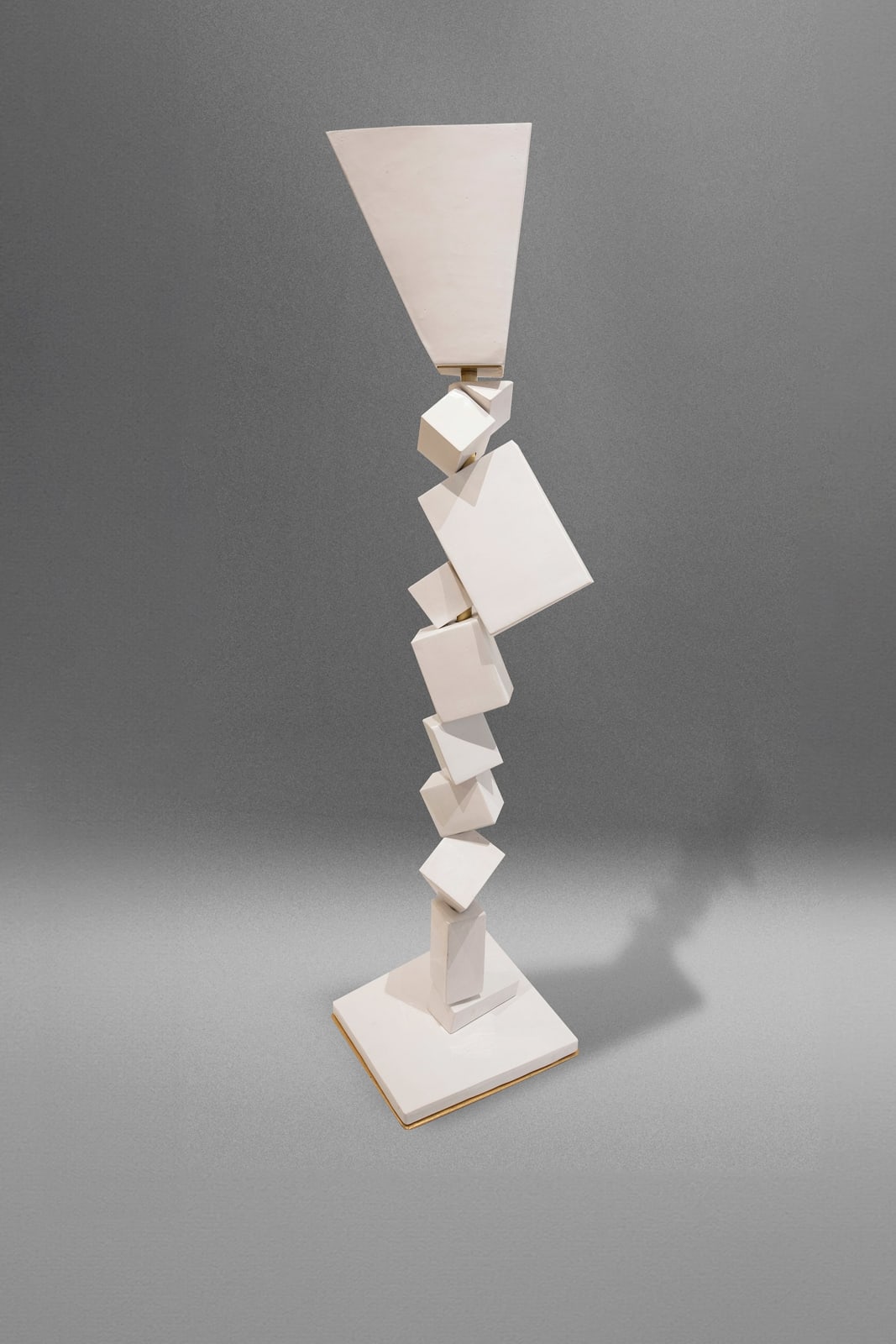 François Salem, White Cube Floor Lamp, 2017