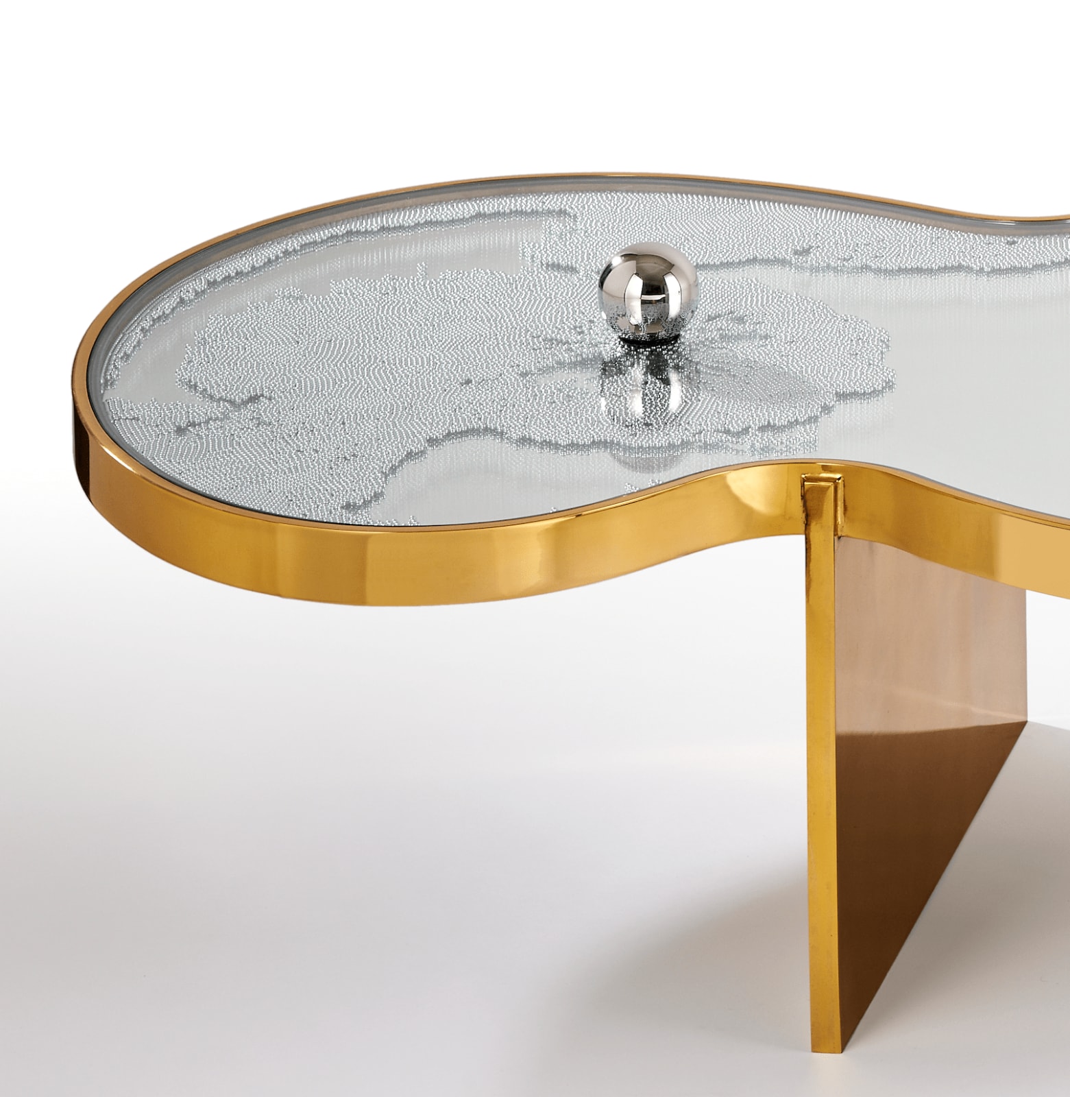 Hubert Le Gall, Frissons Doree Coffee Table, 2014