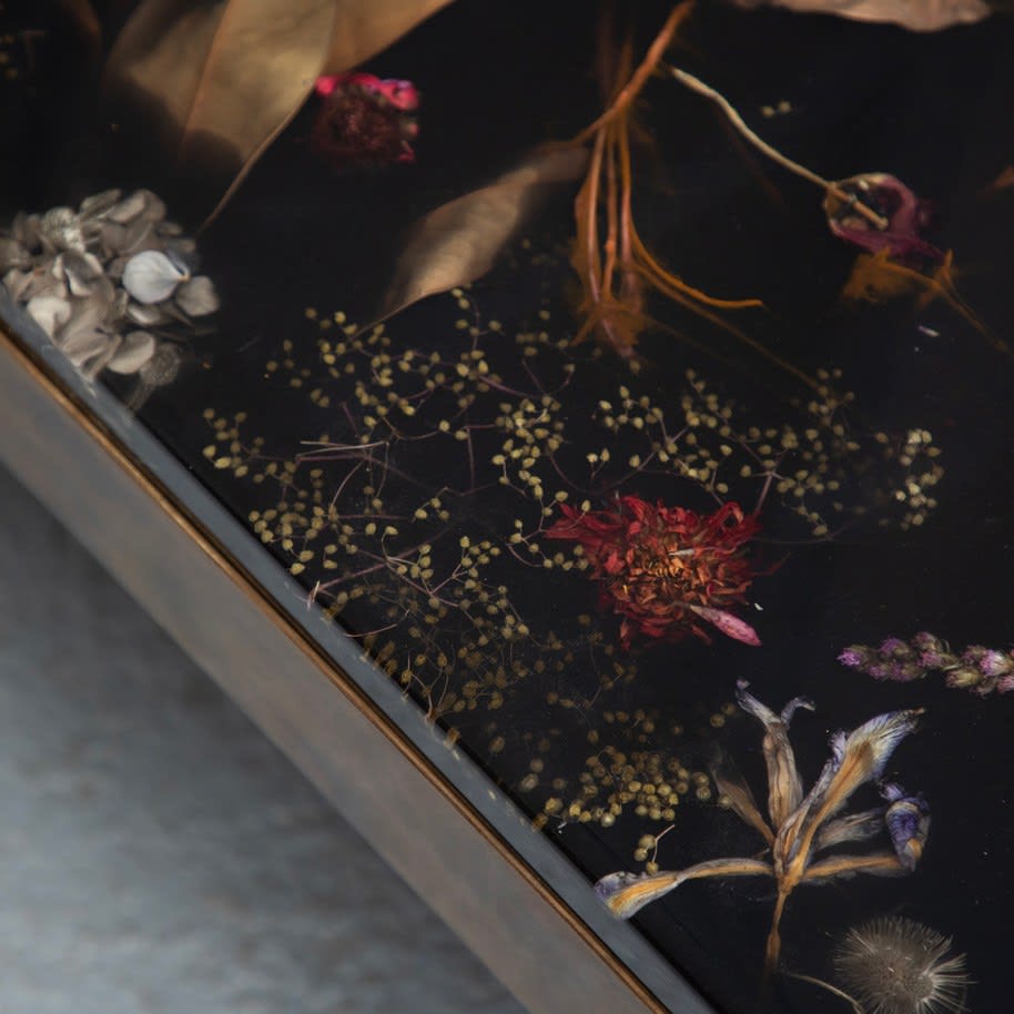 Marcin Rusak, Flora Rectangular Coffee Table 218 Bronze, 2023