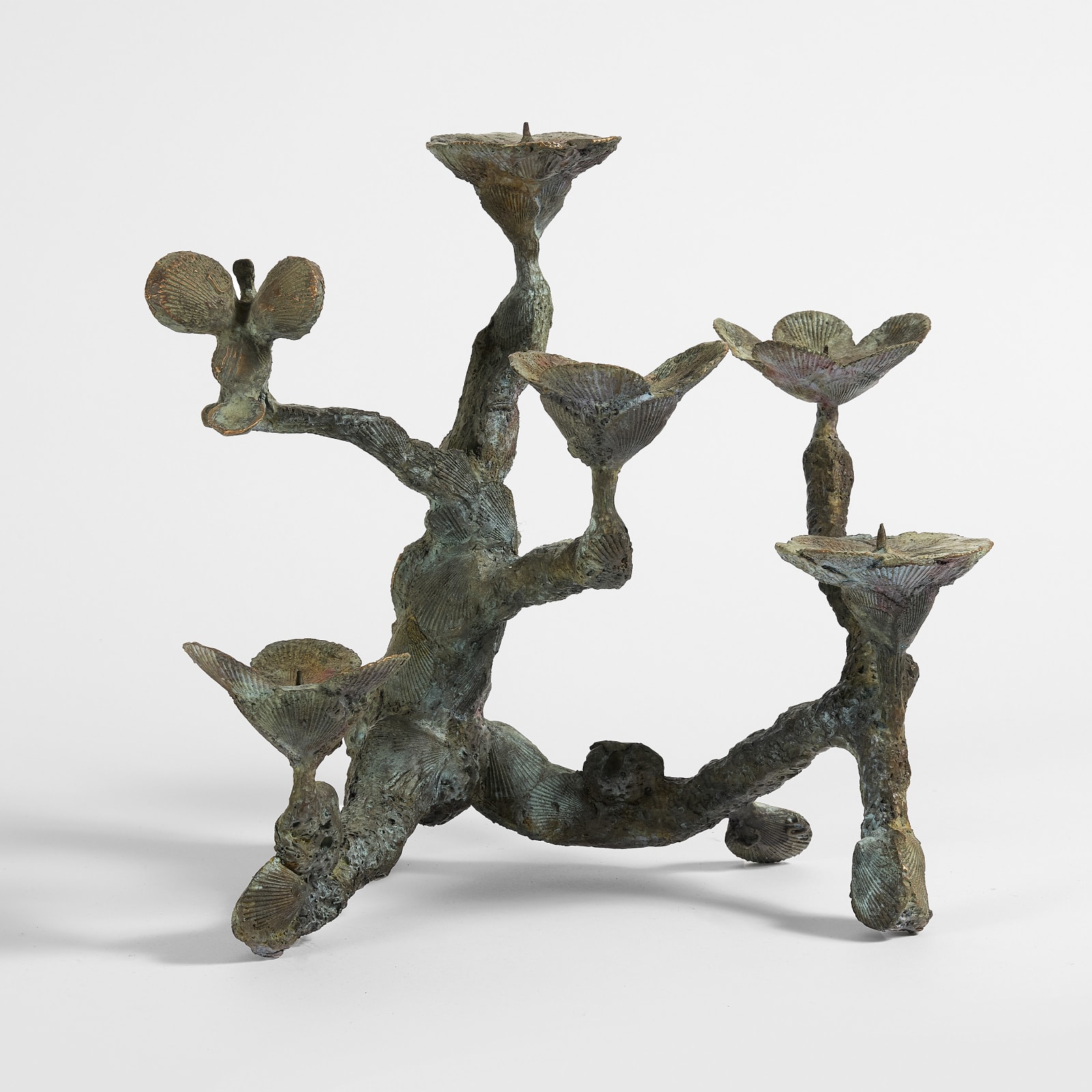 Richard Texier, Parrots Paradise Candleabra, 2020