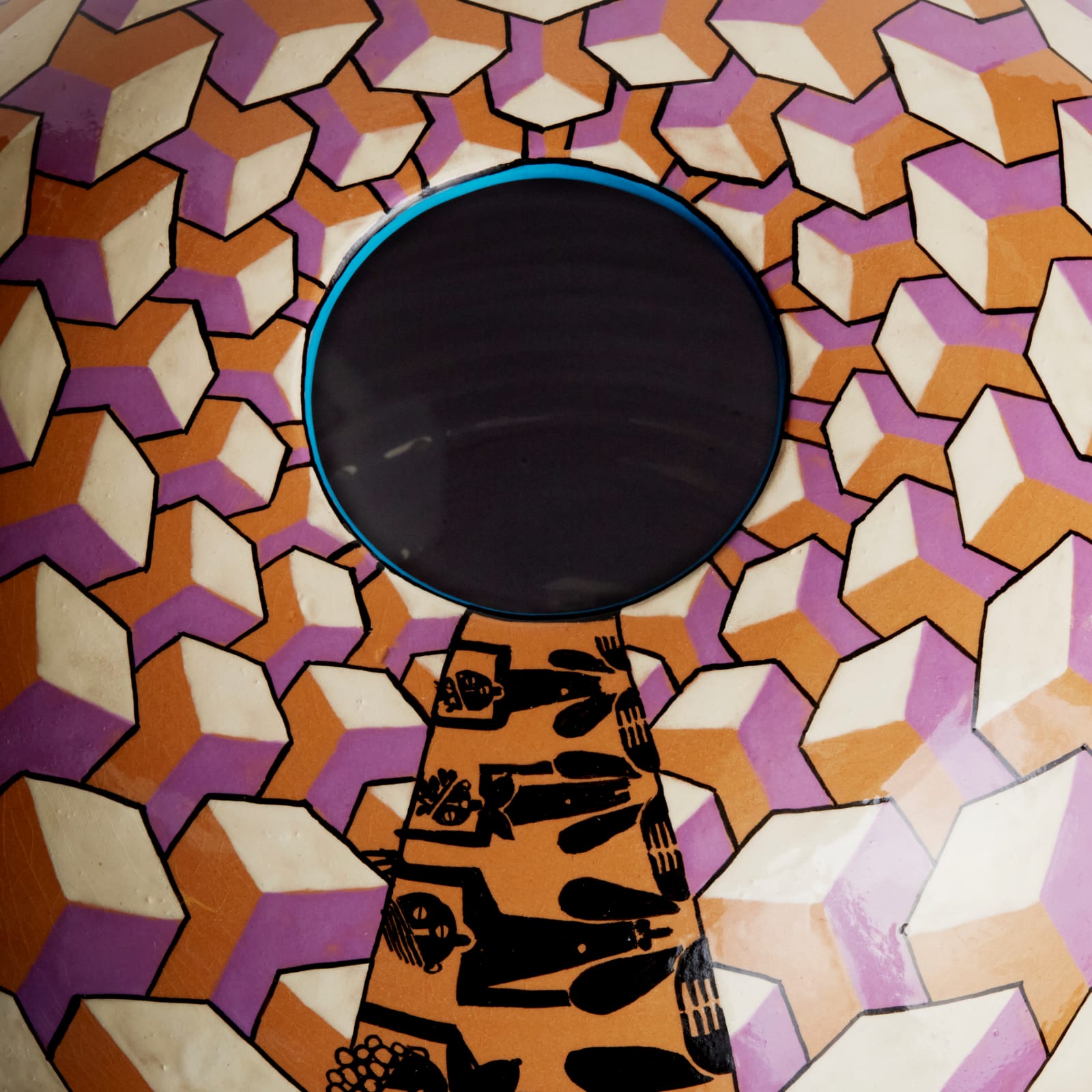 Victor Fotso Nyie, Vase Labirinto, 2021