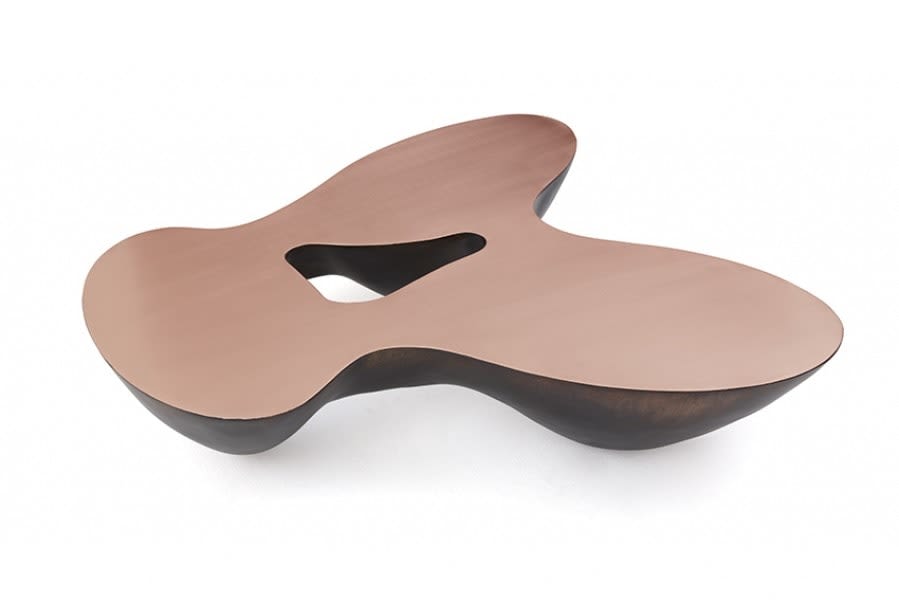 Emmanuel Babled, Quark Copper 3 Elements Long, 2014