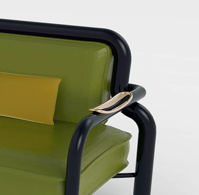 Eric Schmitt, Canoë Sofa, 2016