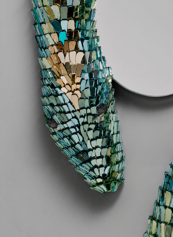 Nathalie Ziegler, Snake Mirror II, 2023