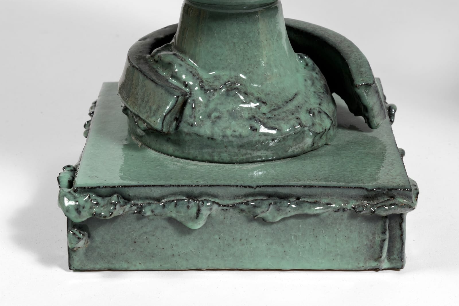 Giuseppe Ducrot, Untitled (Pair of Celadon Amphorae III), 2025