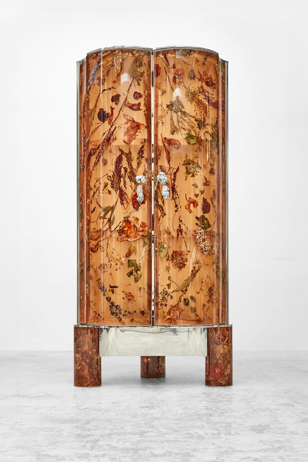 Marcin Rusak, Flora Cabinet 190 Clear Amber, 2021