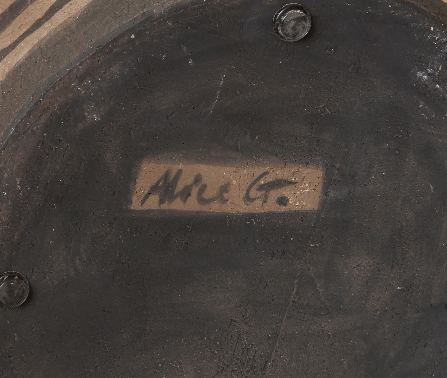 Alice Gavalet, Untitled (Brown Vase), 2015