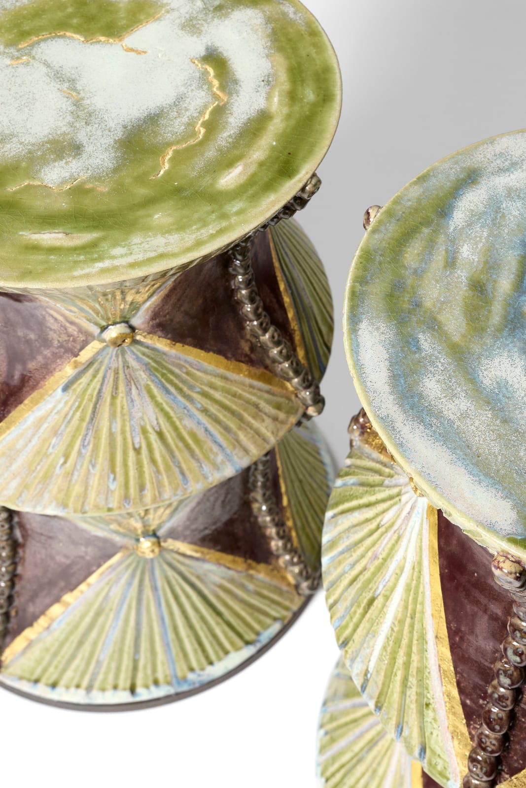 Géraldine Cornette de Saint Cyr, Pair of Auratus Stools, 2025