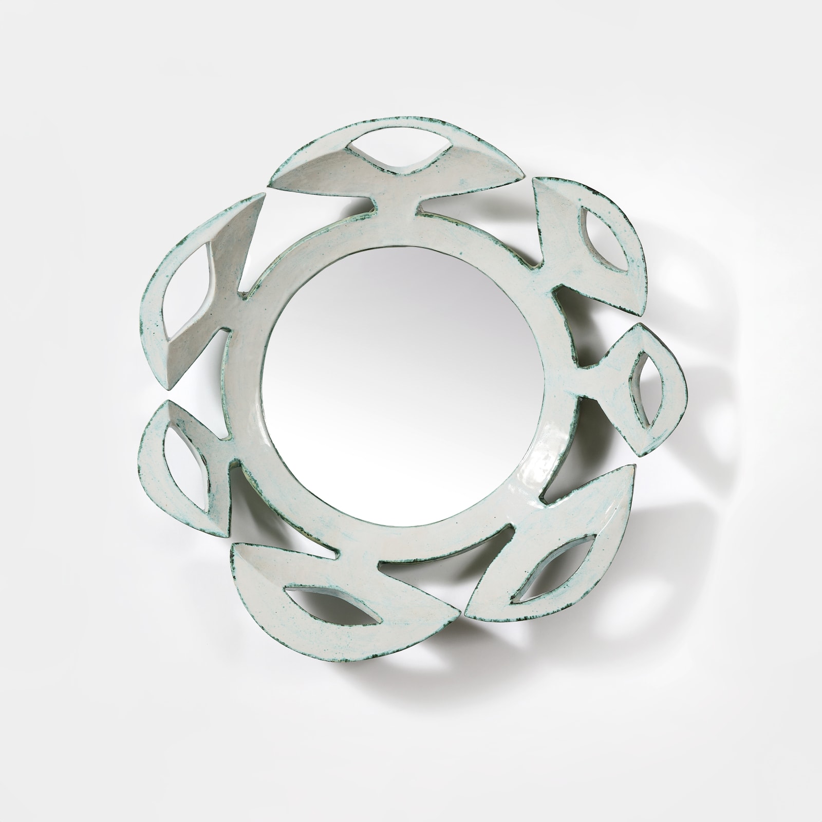 François Salem, Round Mirror, 2025