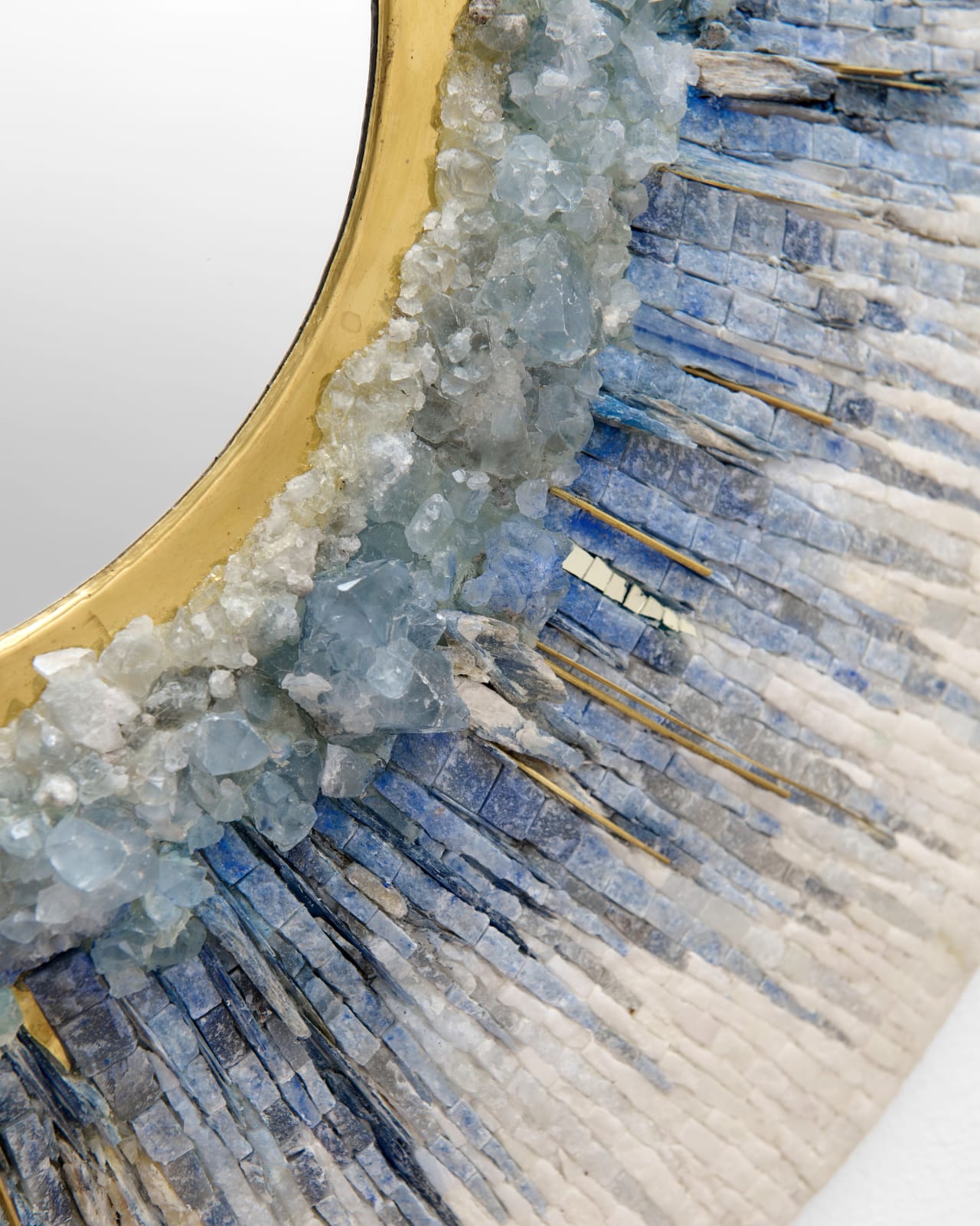 Béatrice Serre, Blue Sun Mirror, 2024