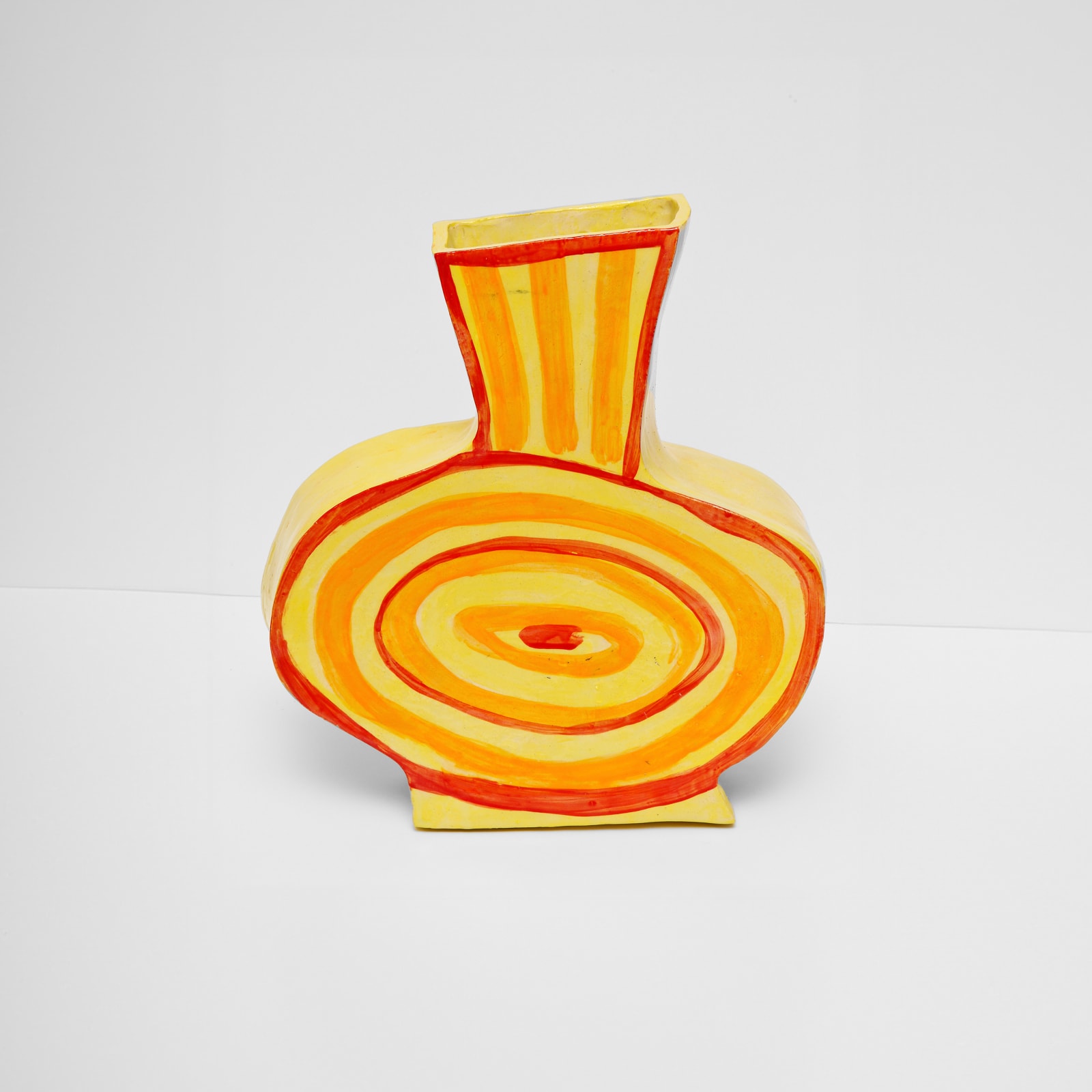 Alice Gavalet, Untitled (Orange & Yellow Vase), 2015