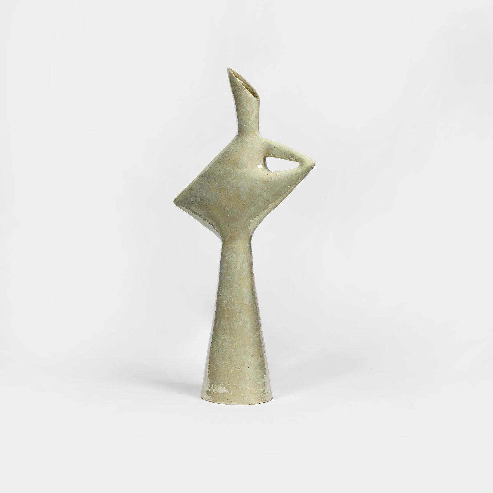 François Salem, Beige Vase, 2025