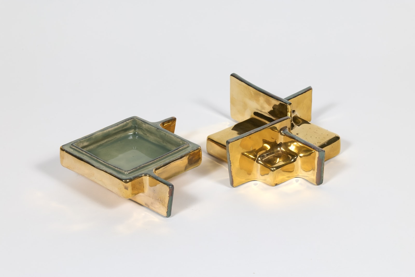 François Salem, Cubiste Ceramic Box, 2025