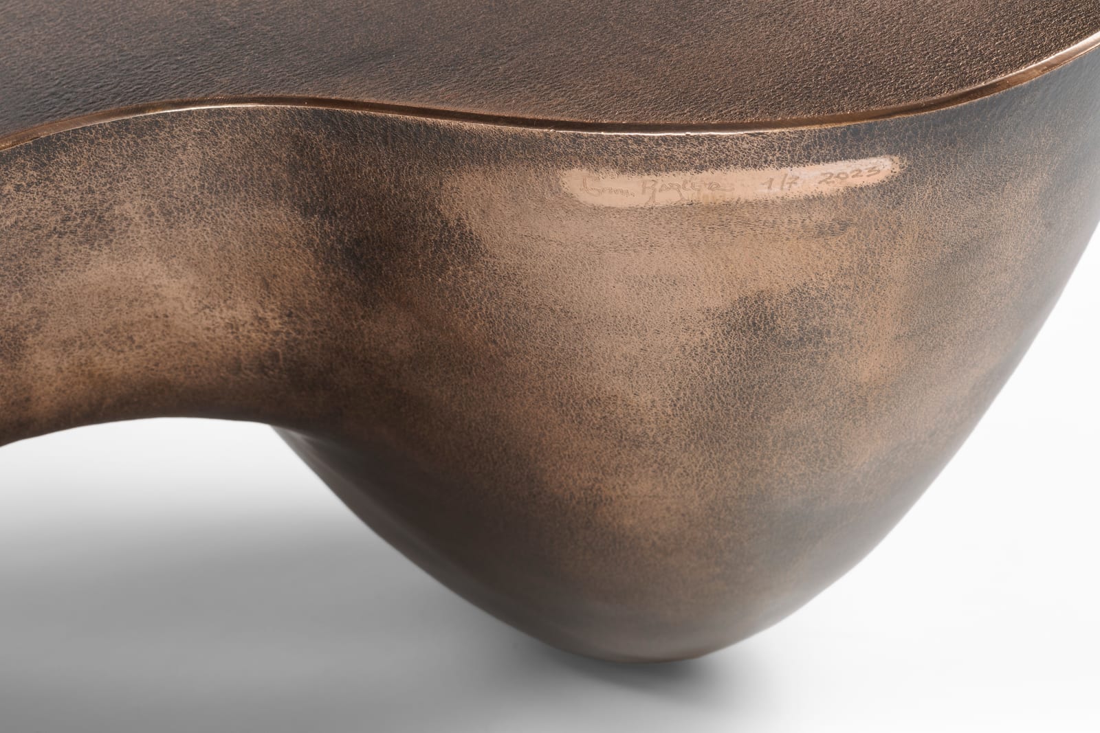 Emmanuel Babled, Quark Bronze 3 Elements Round, 2023