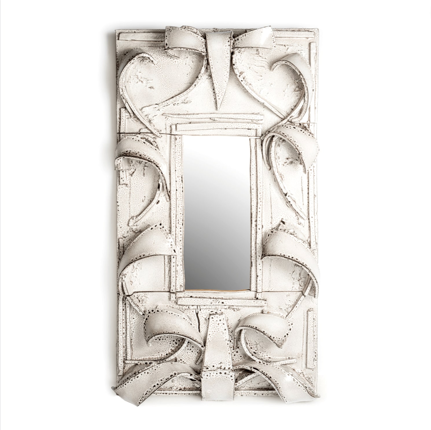 Giuseppe Ducrot, Large White Mirror, 2022