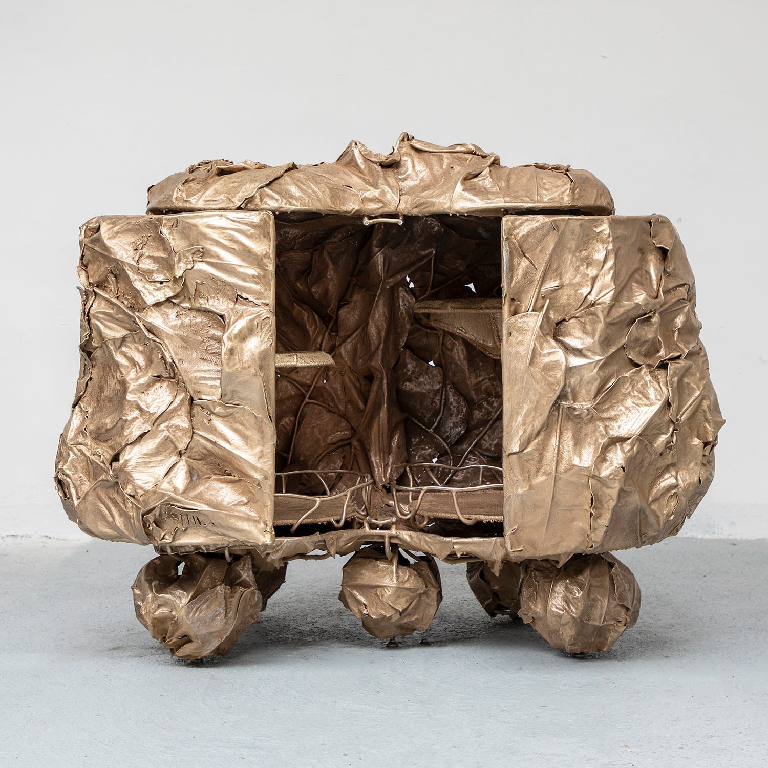 Marcin Rusak, Protoplasting Nature Cabinet Bronze, 2021