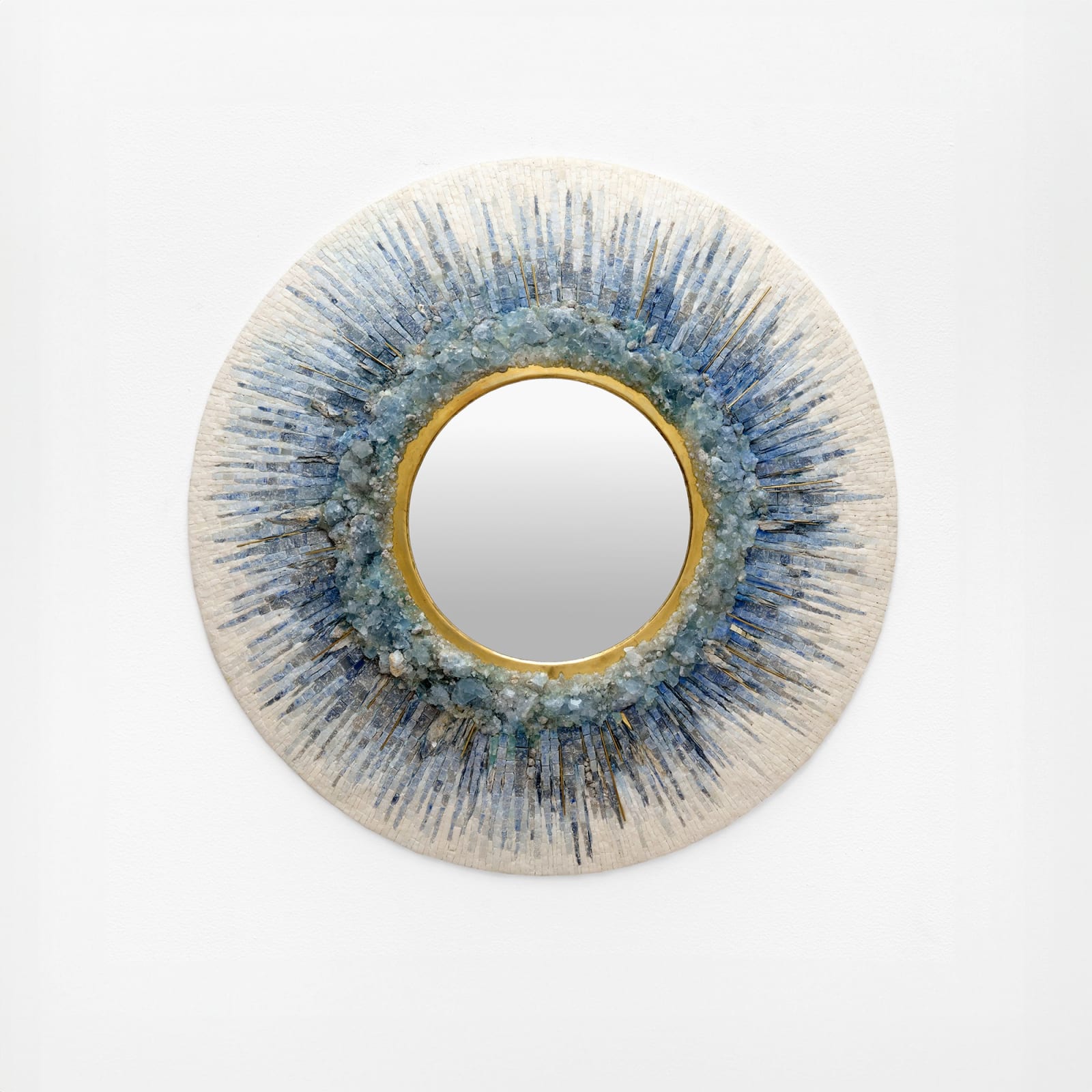 Béatrice Serre, Blue Sun Mirror, 2024