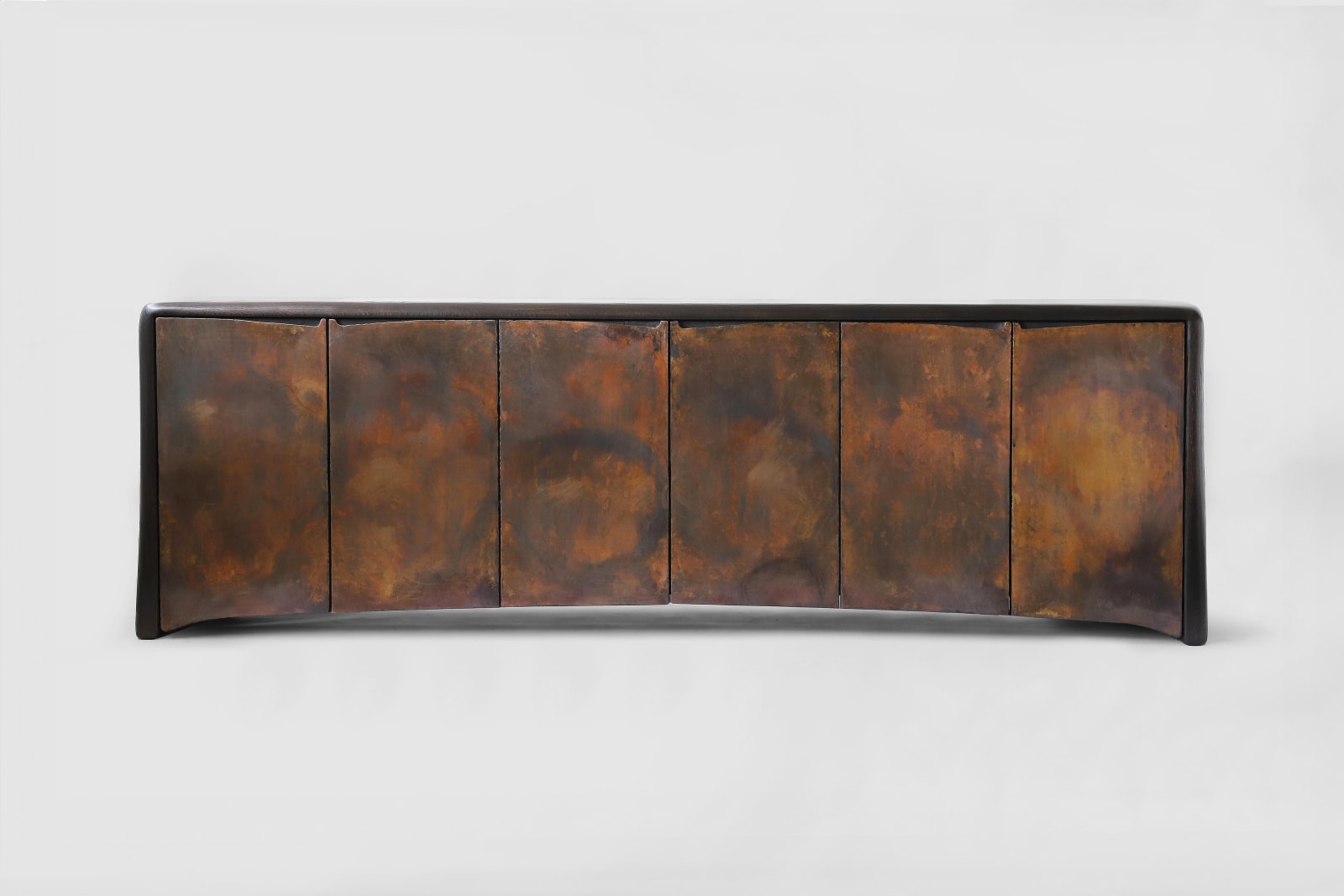 Valentin Loellmann, Patinated Copper Sideboard Six Doors, 2025