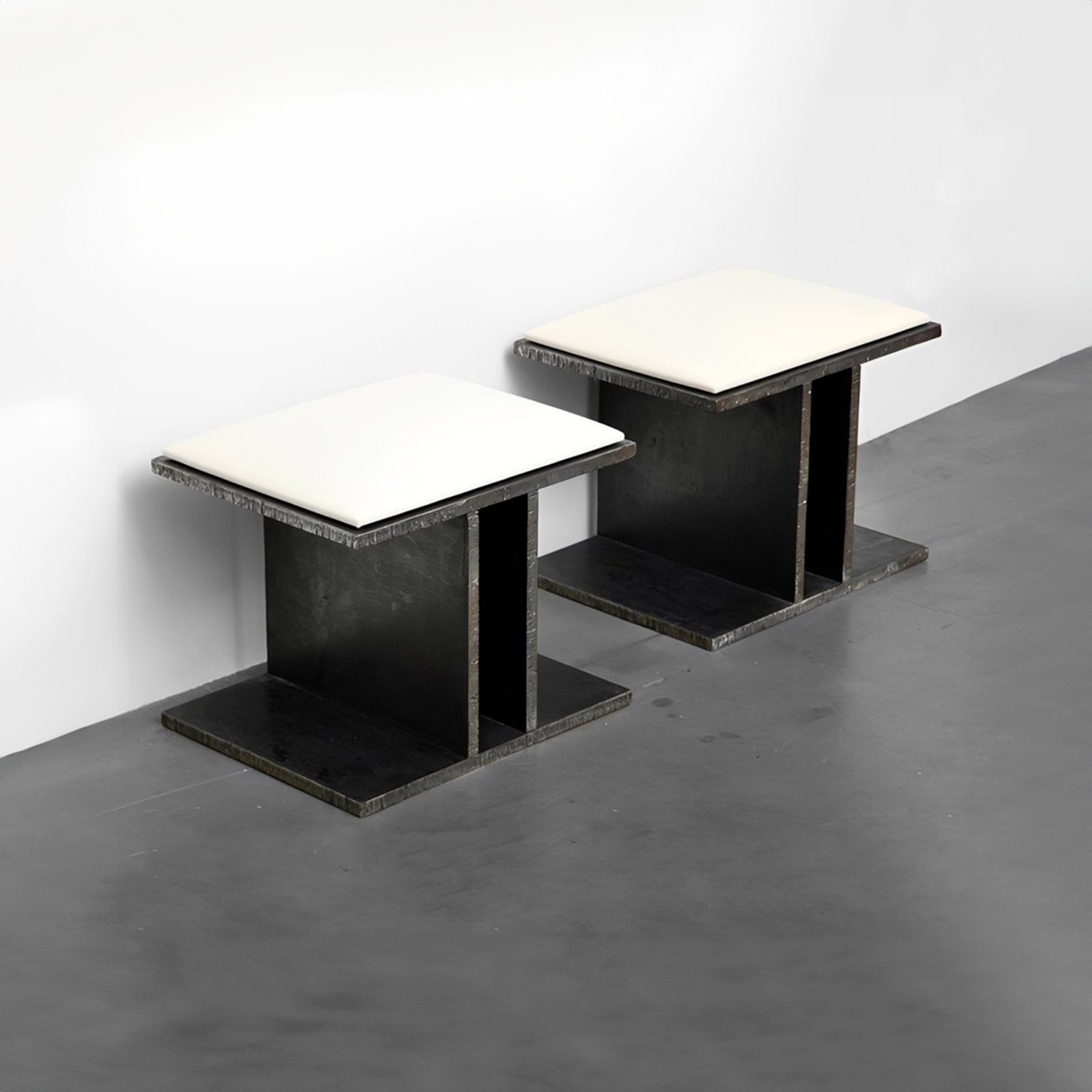 Bernar Venet, Steel Stools II, 2012