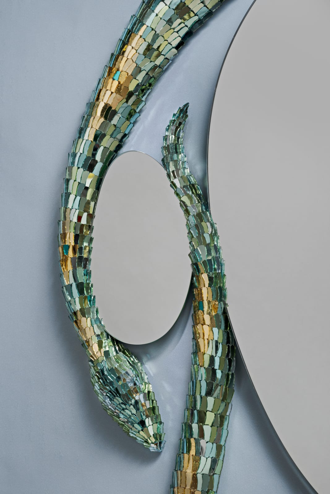 Nathalie Ziegler, Snake Mirror II, 2023