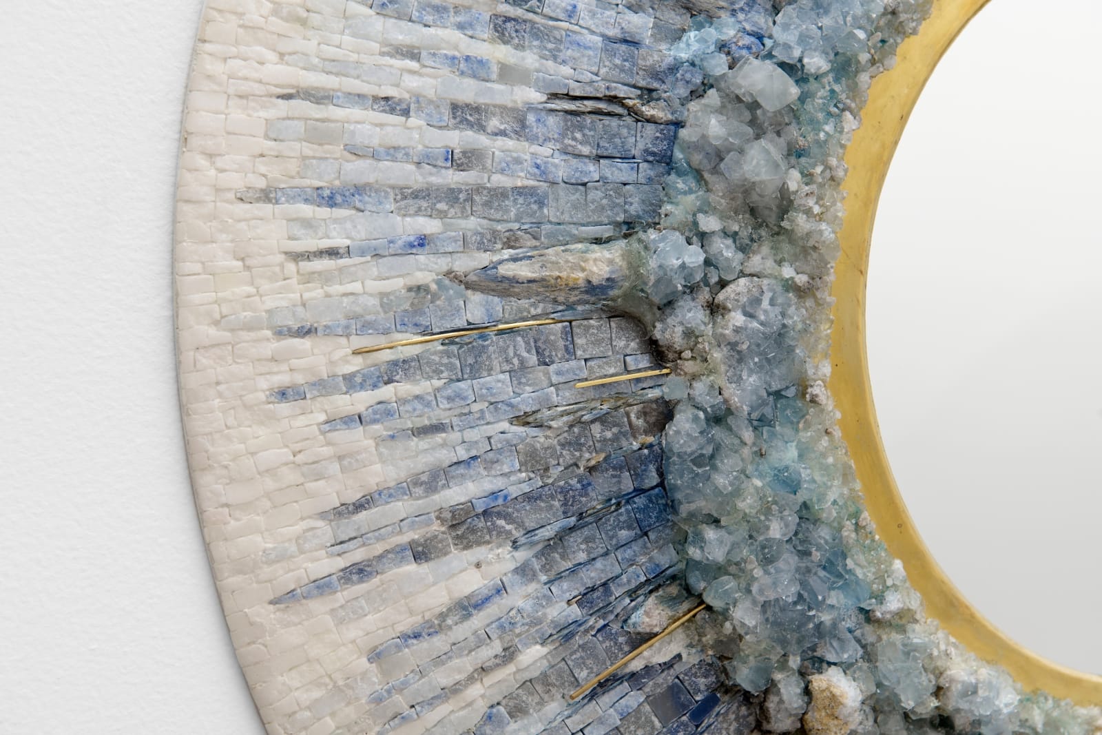 Béatrice Serre, Blue Sun Mirror, 2024