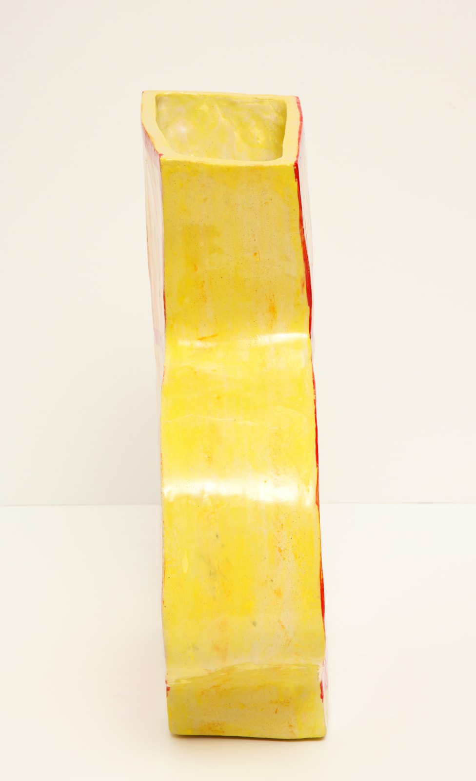 Alice Gavalet, Untitled (Orange & Yellow Vase), 2015