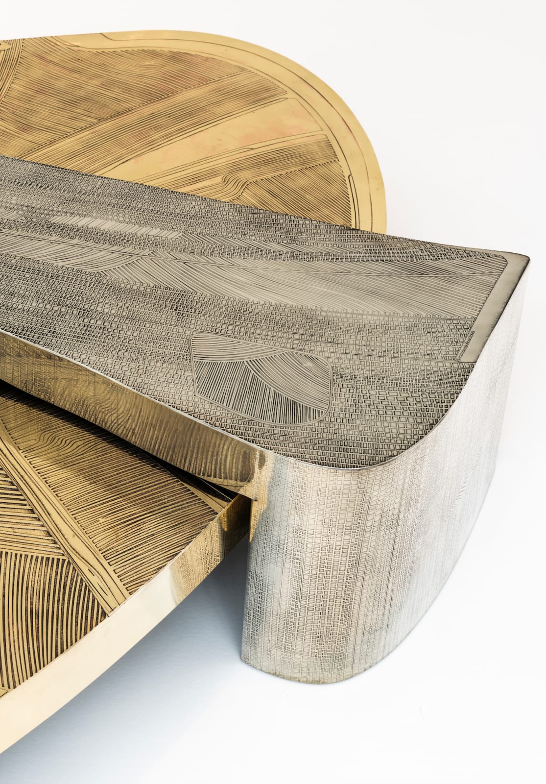 Emmanuel Jonckers, Empreinte Coffee Table Set, 2020