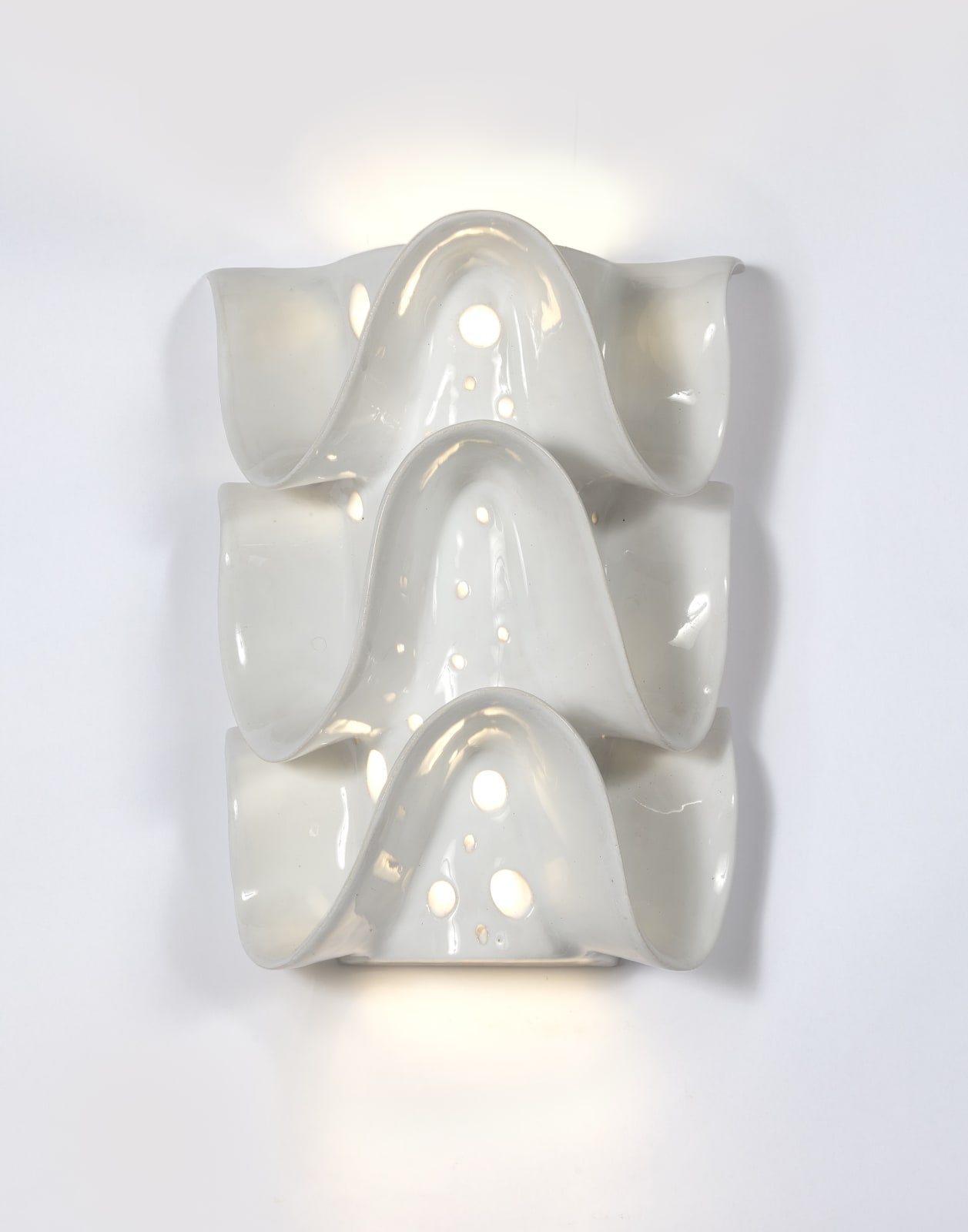 François Salem, Horizontal Vague Sconce, 2025