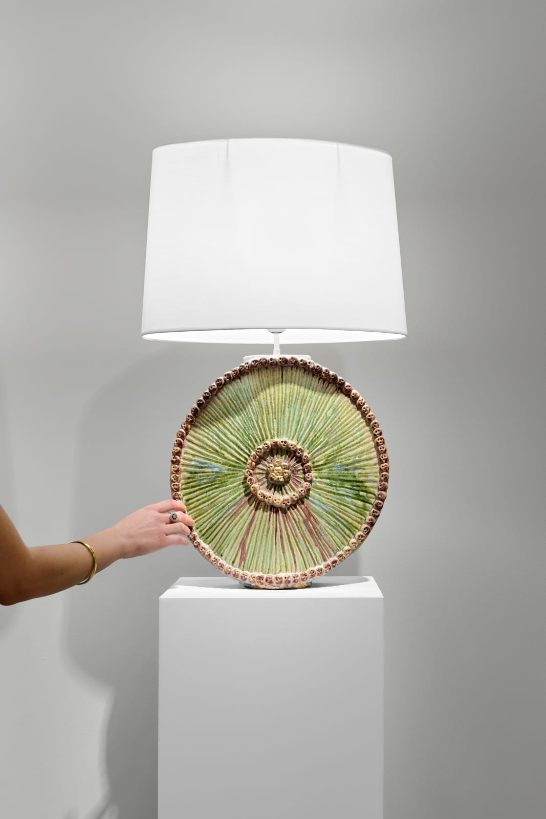 Géraldine Cornette de Saint Cyr, Pair of Solaris Lamps, 2025