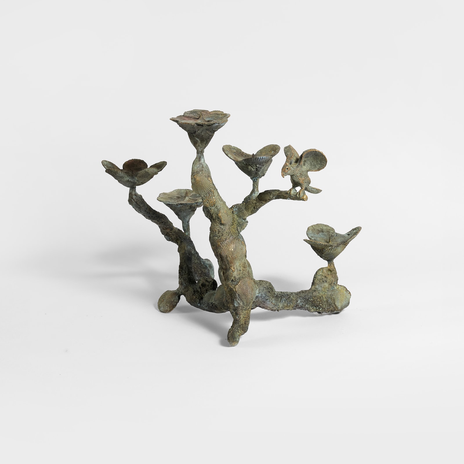 Richard Texier, Parrots Paradise Candelabra, 2020