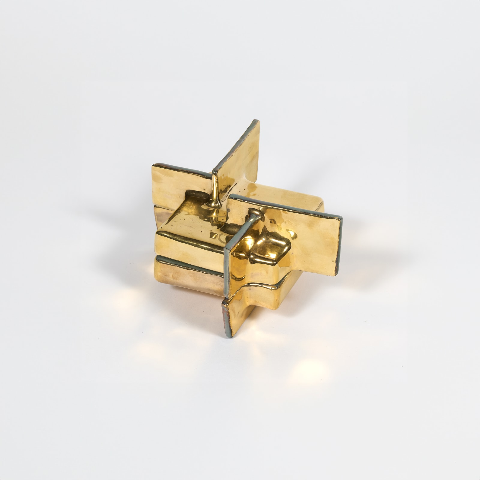 François Salem, Cubiste Ceramic Box, 2025