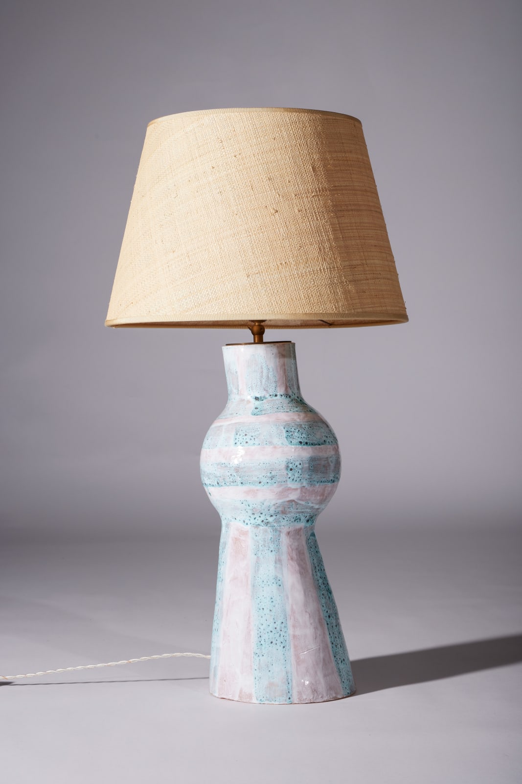 Alice Gavalet, Untitled (Pink & Blue Lamp), 2024