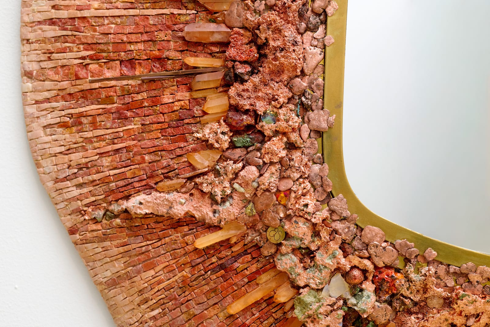 Béatrice Serre, Copper Skin Mirror, 2019
