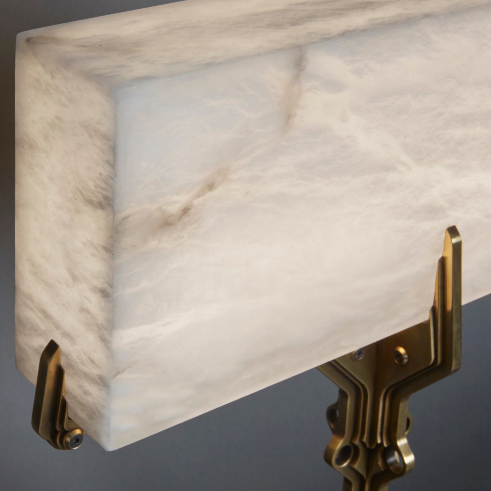 Erwan Boulloud, Alabaster Table Lamp, 2024