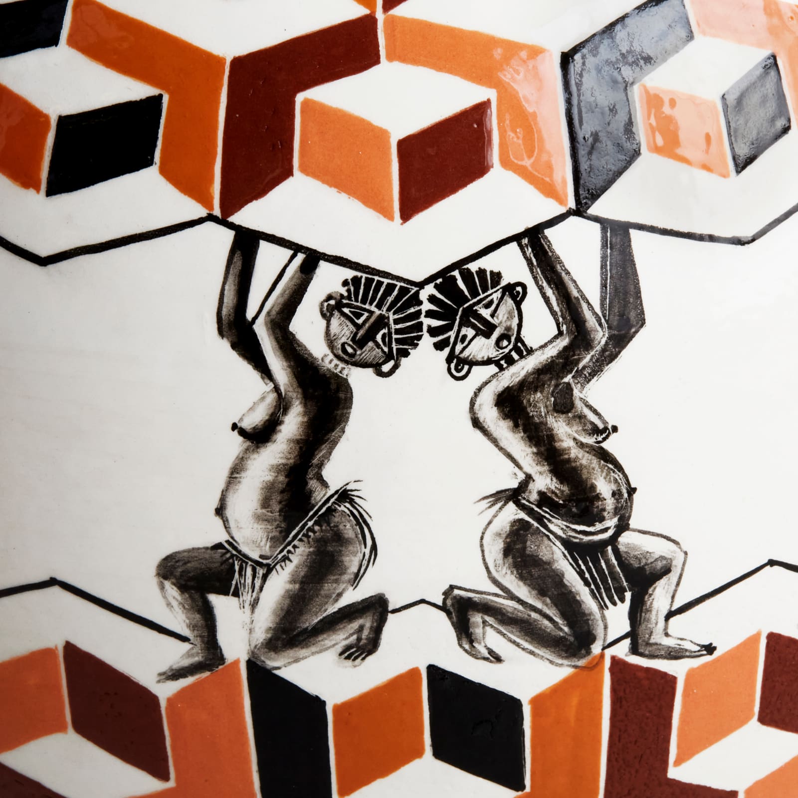 Victor Fotso Nyie, Vase Forza, 2021