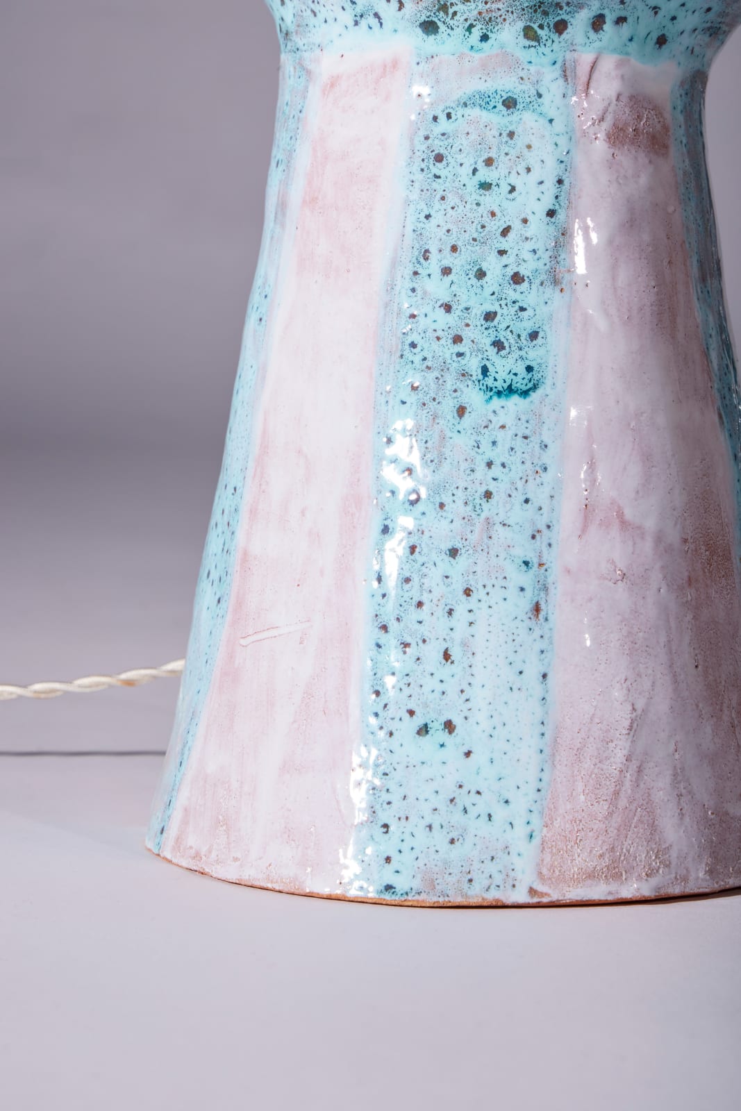 Alice Gavalet, Untitled (Pink & Blue Lamp), 2024