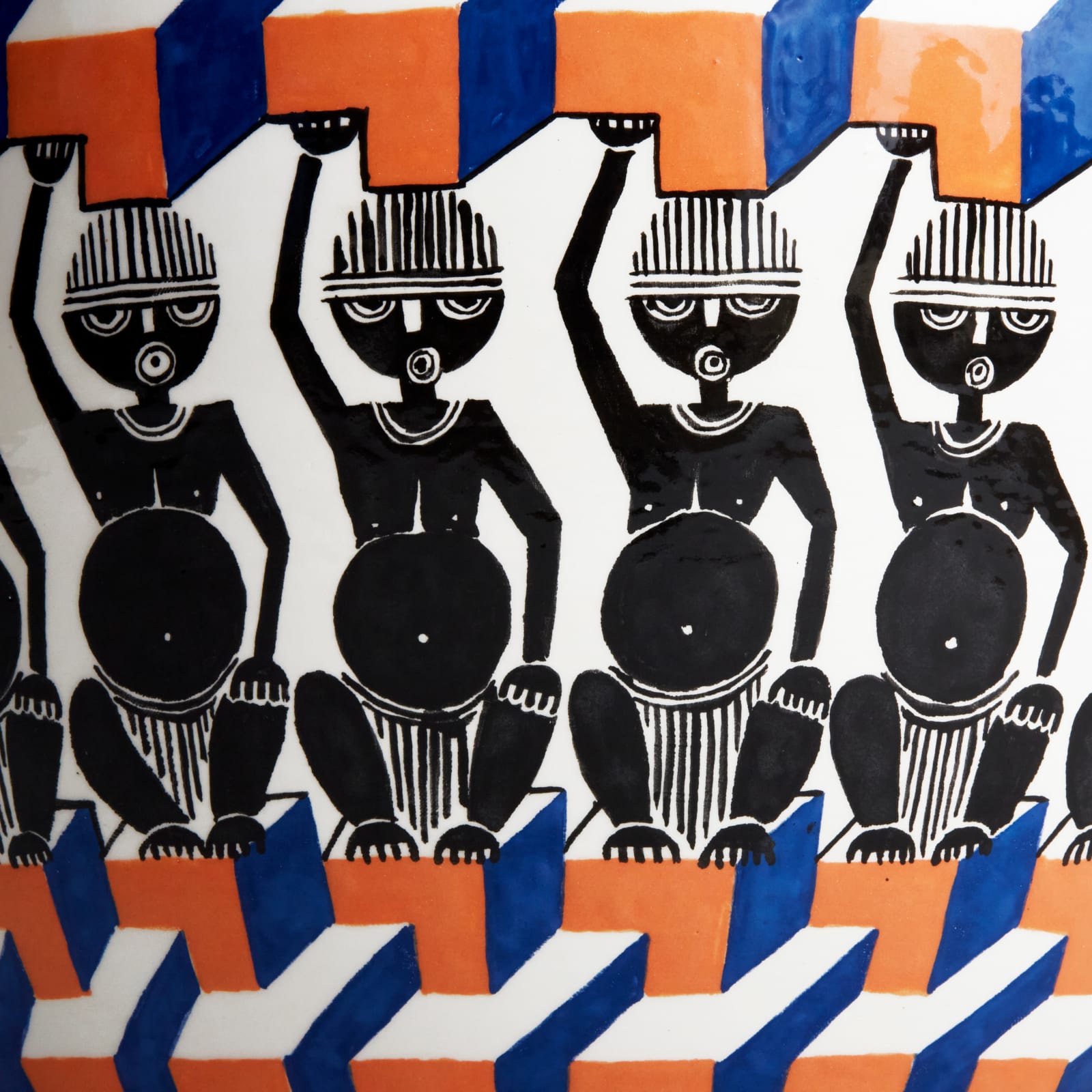 Victor Fotso Nyie, Vase Pilastro, 2021