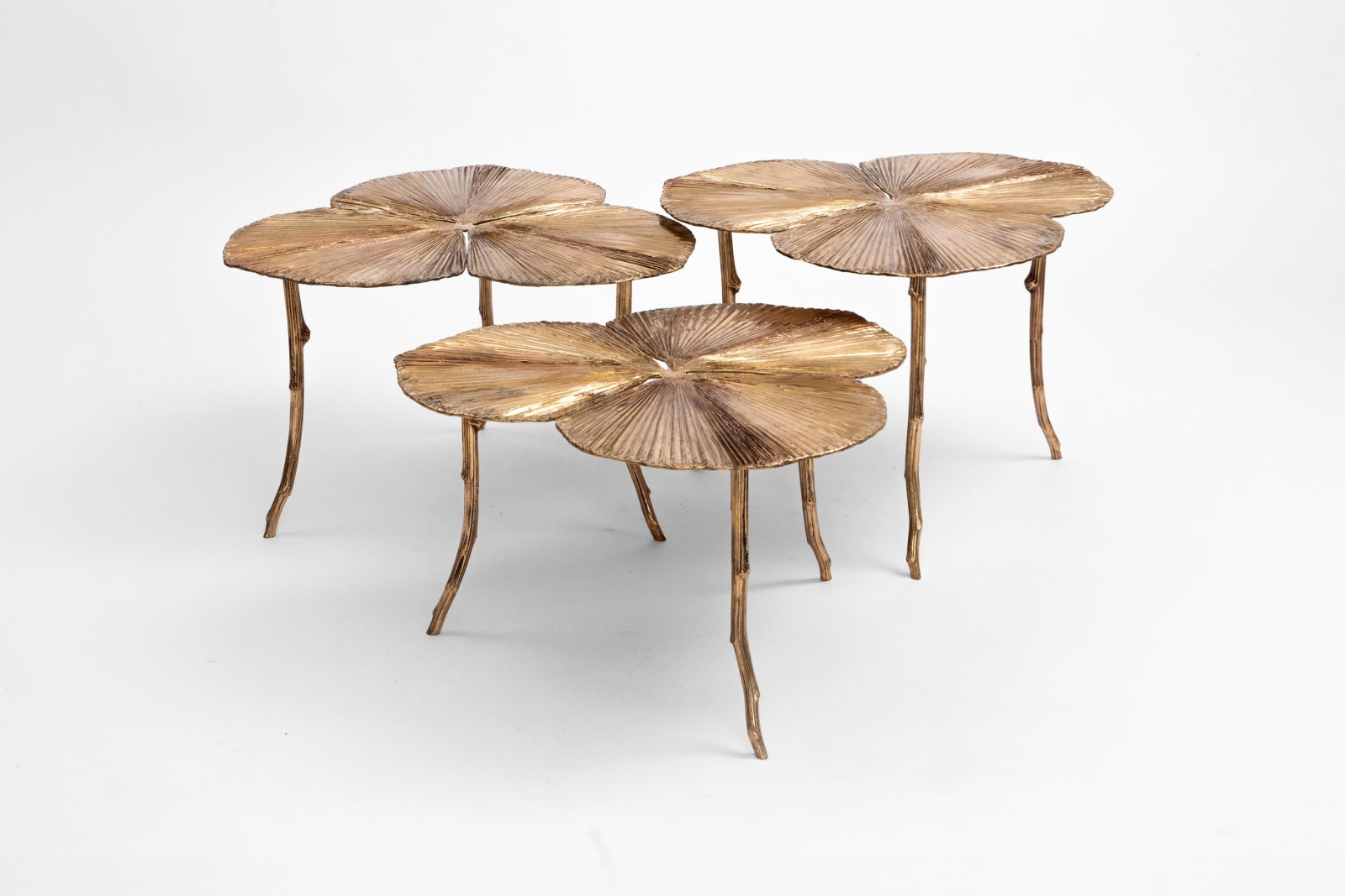 Clotilde Ancarani, Nesting Fan Tables, 2023